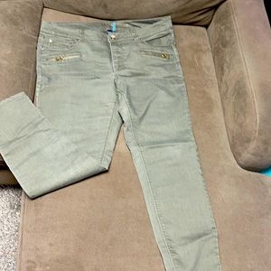 Green skinny Jeans